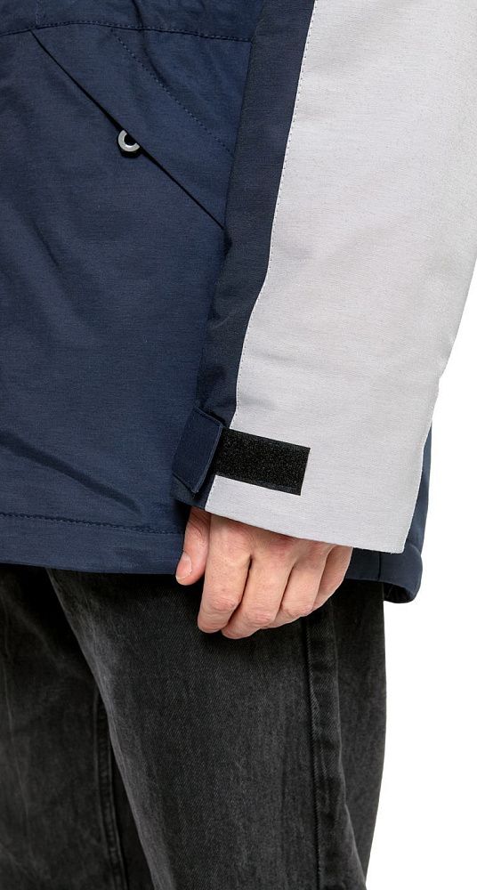 Куртка мужская утепленная рабочая Челленджер синяя с серым